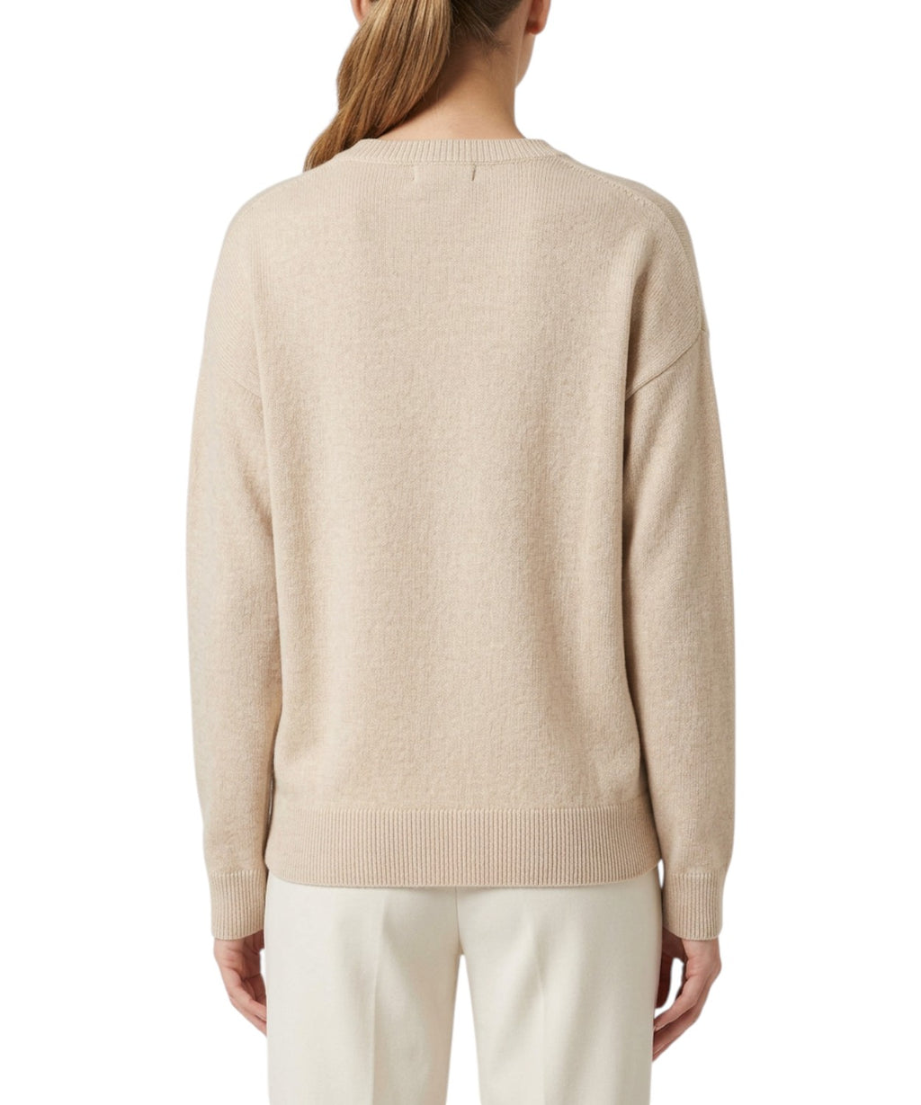 Maglia Girocollo Tessa in Misto Cashmere