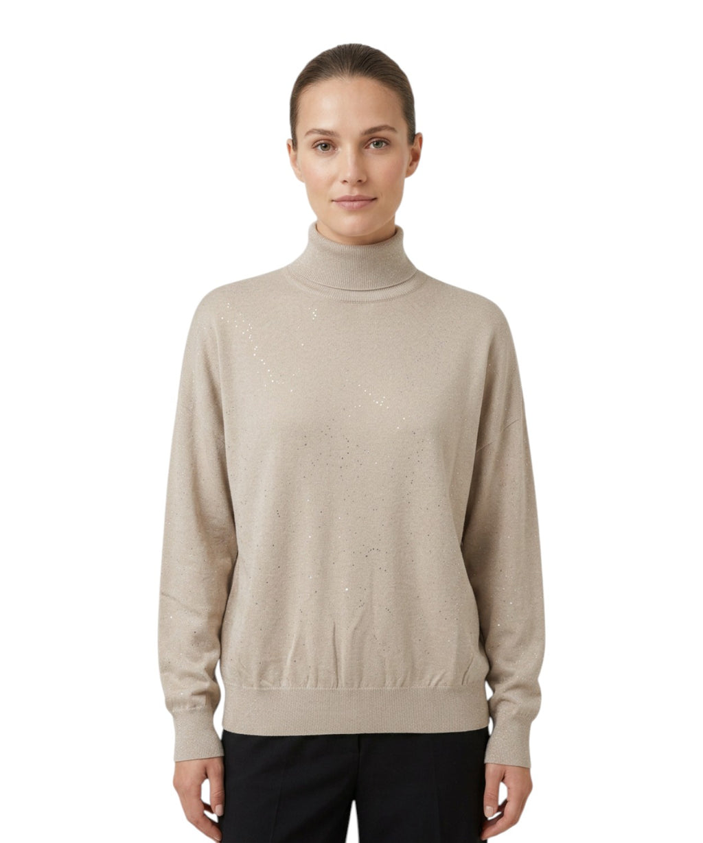Dolcevita Marella GESTO con Lurex e Micro Paillettes