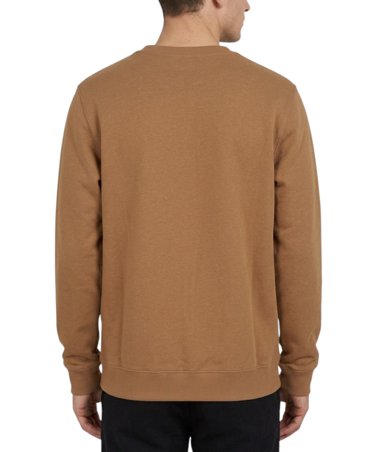 Men's Dondup Regular Fit Sweatshirt with Embroidered Logo