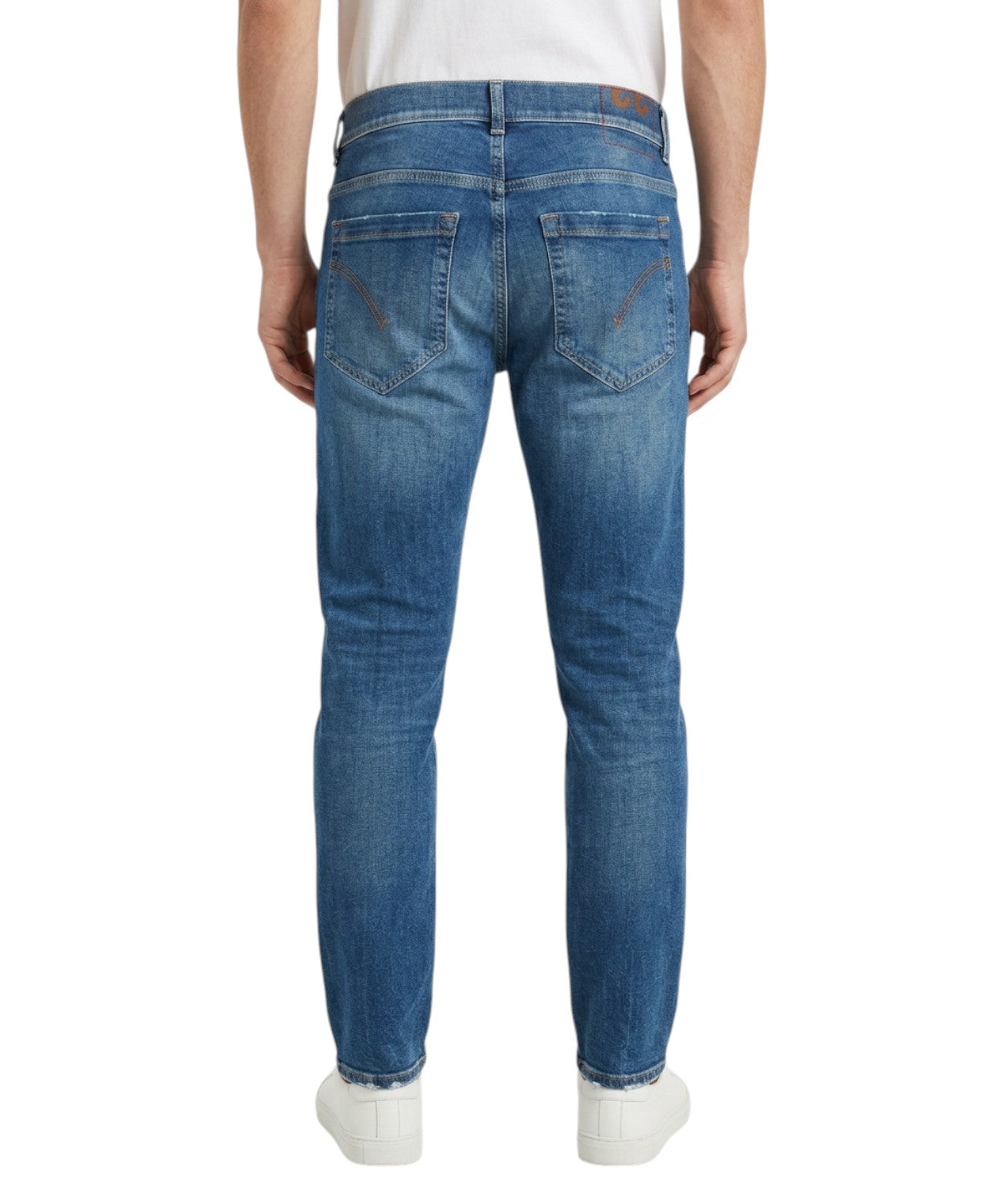 Jeans Uomo Slim Fit Dondup GOTS 11 Oz