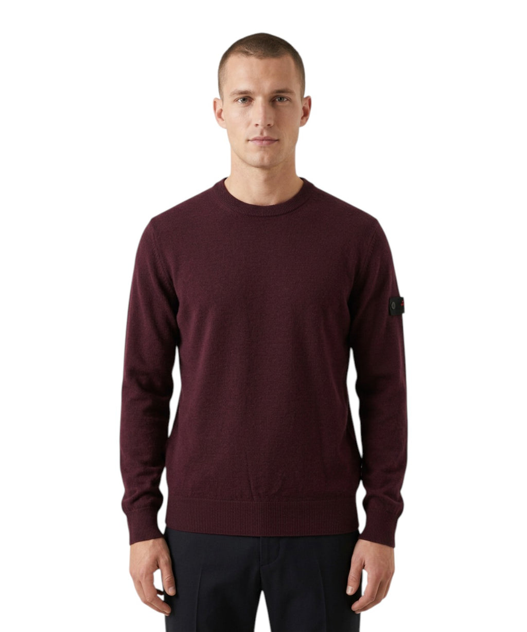 Maglione Exmoor Peuterey in lana e cotone per uomo