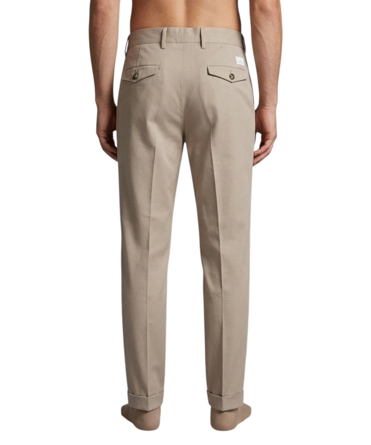 Pantalone Uomo Manuel Ritz Tokyo in Lana Vergine Stretch