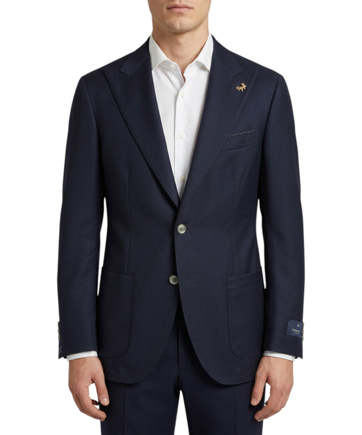 Giacca Uomo Monopetto in Lana Stretch di Tombolini