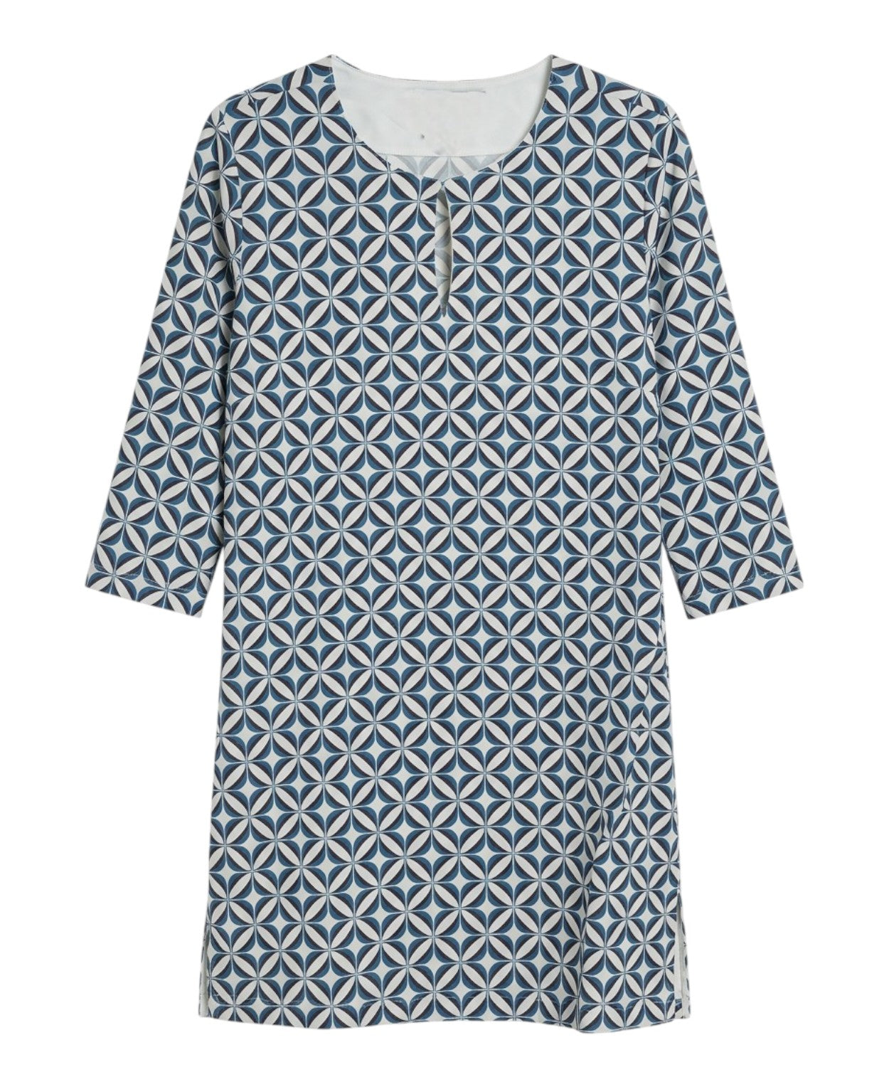Abito Max Mara Beachwear con fantasia jacquard