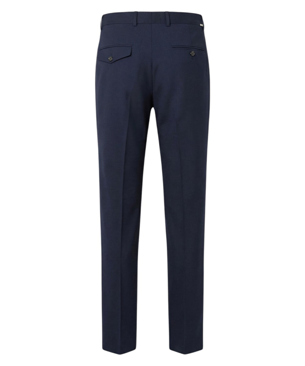 Be Able men's elegant trousers with buckle and central crease