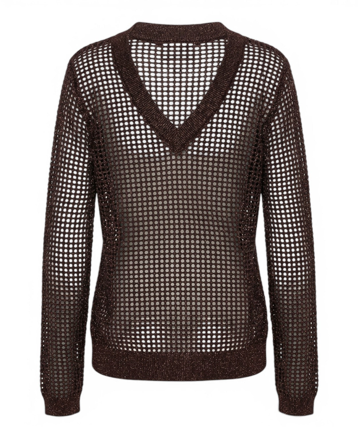 Camiseta de mujer calada en lurex de MC2 Saint Barth