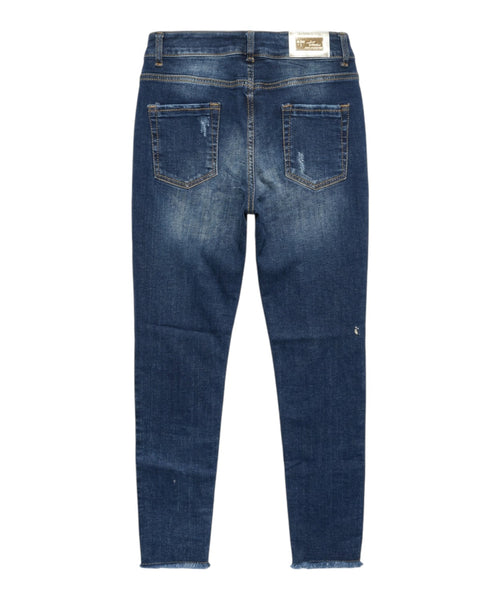 Skinny jeans voor dames Tuwe in donker denim voor elke gelegenheid