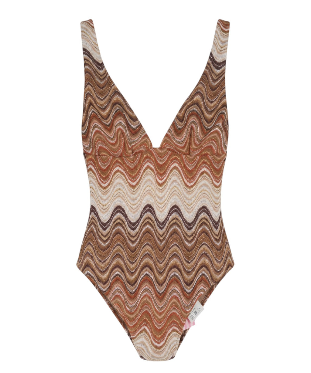 Costume intero Mavi MC2 Saint Barth con lurex
