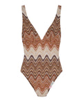 Costume intero Mavi MC2 Saint Barth con lurex