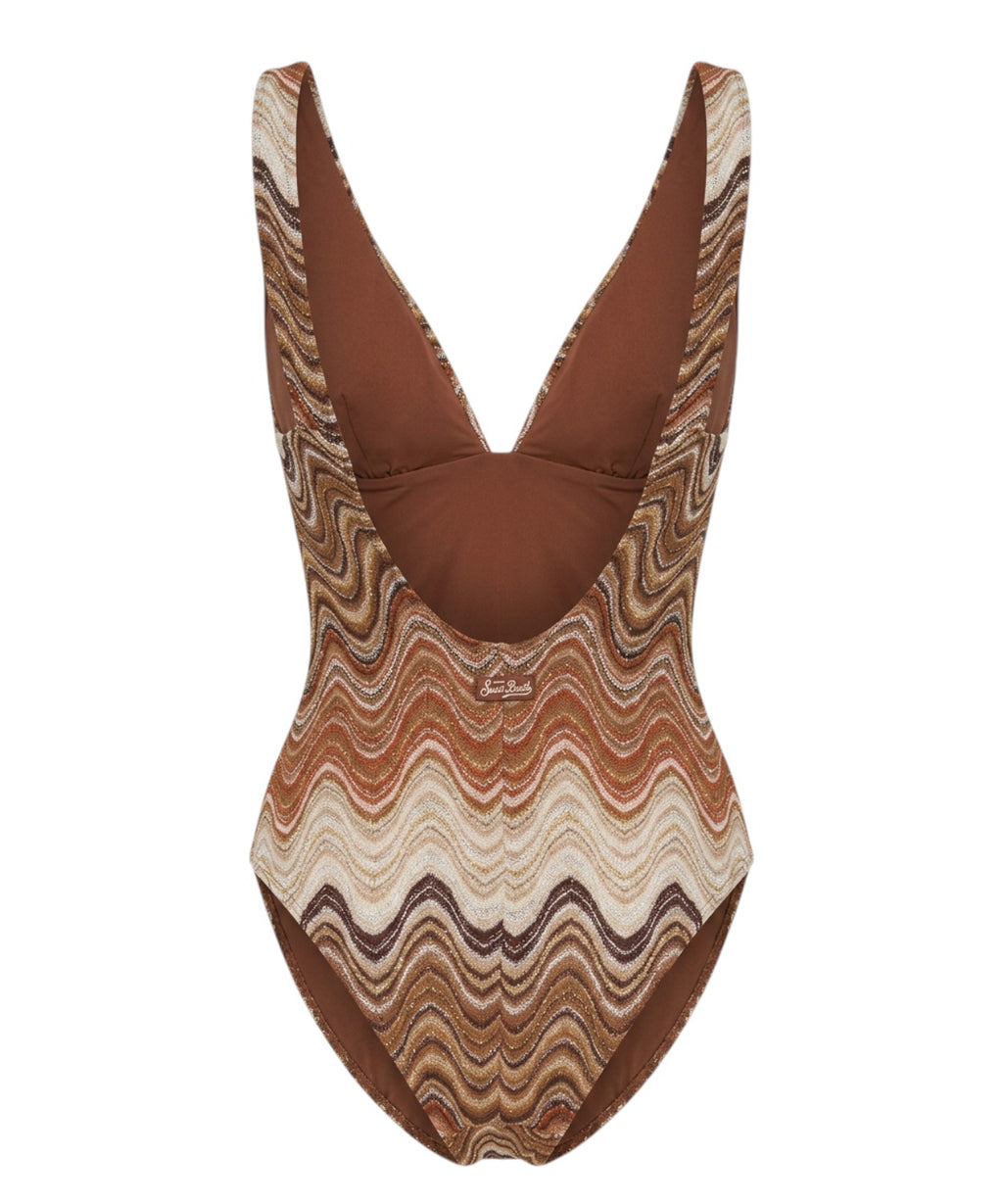 Costume intero Mavi MC2 Saint Barth con lurex