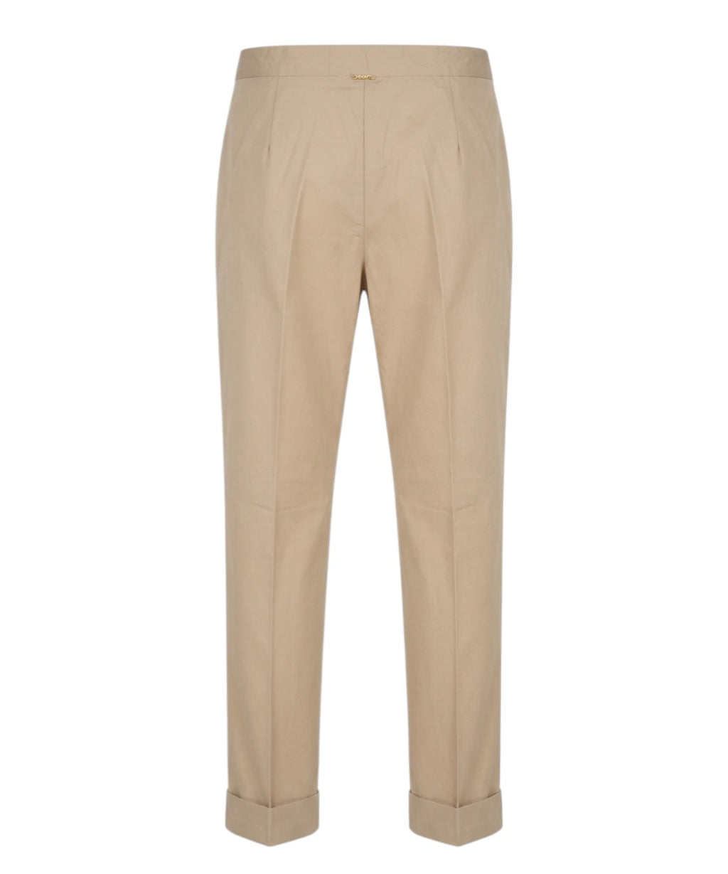 Pantalone a Sigaretta Twinset con Piega e Tasche America