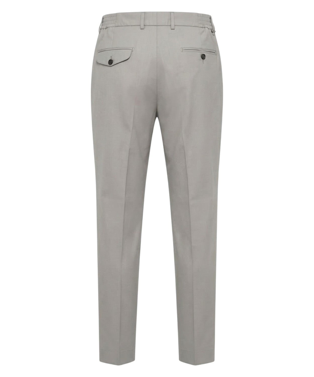 Men's Grey Double Pleat Trousers Be Able Sammy - elegant trousers