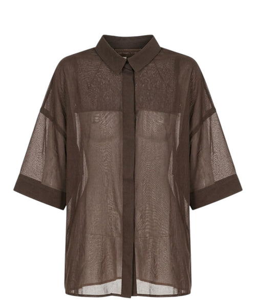 Merry Style Camicia Da Notte In Cotone Donna – Manica Corta – Arancia – Taglia XXL – Morbida E Traspirante - 2