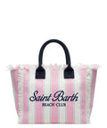 MC2 Saint Barth Vanity Bag v plátěných pruzích