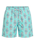 Pantaloncini da Bagno Mc2 Saint Barth con Stampa Orologi