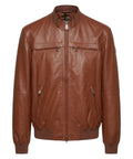 Giubbotto Uomo Peuterey Sands Leather in Pelle Cuoio