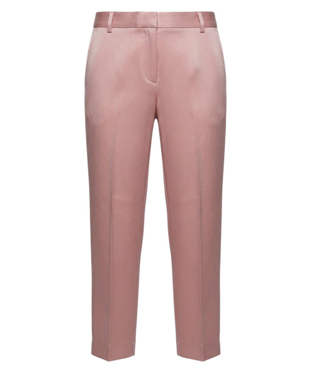 Pantaloni Chino Donna FUNE in Crêpe Satin