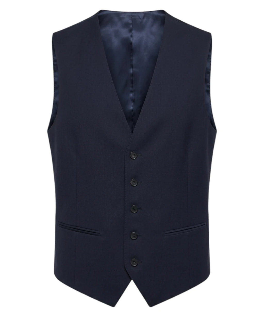 Abito Uomo Blu Tre Pezzi con Panciotto Elegante