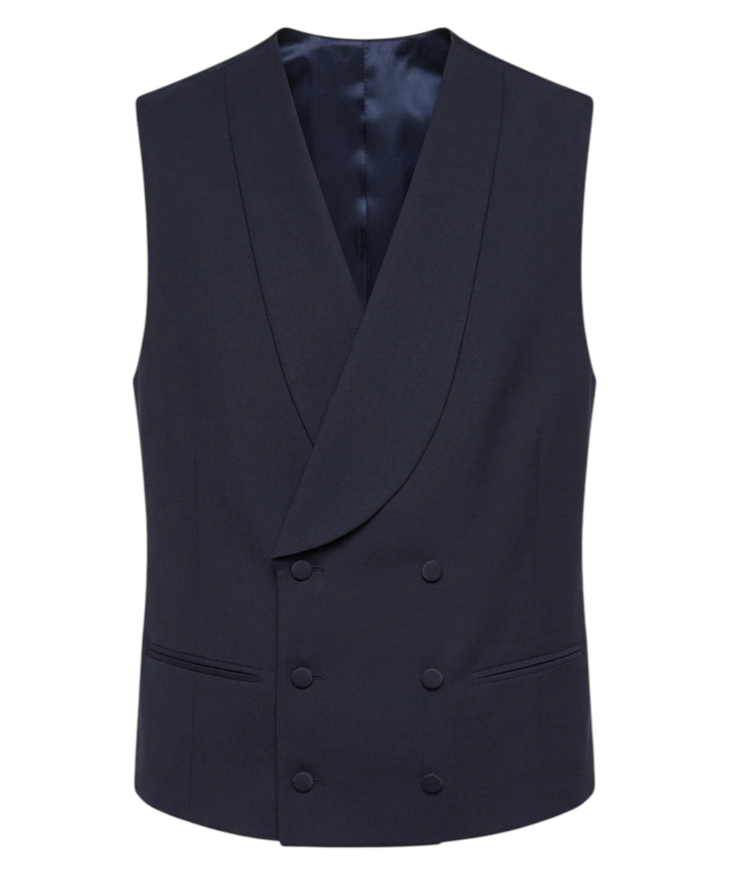 Abito Uomo Tre Pezzi Blu con Panciotto Elegante