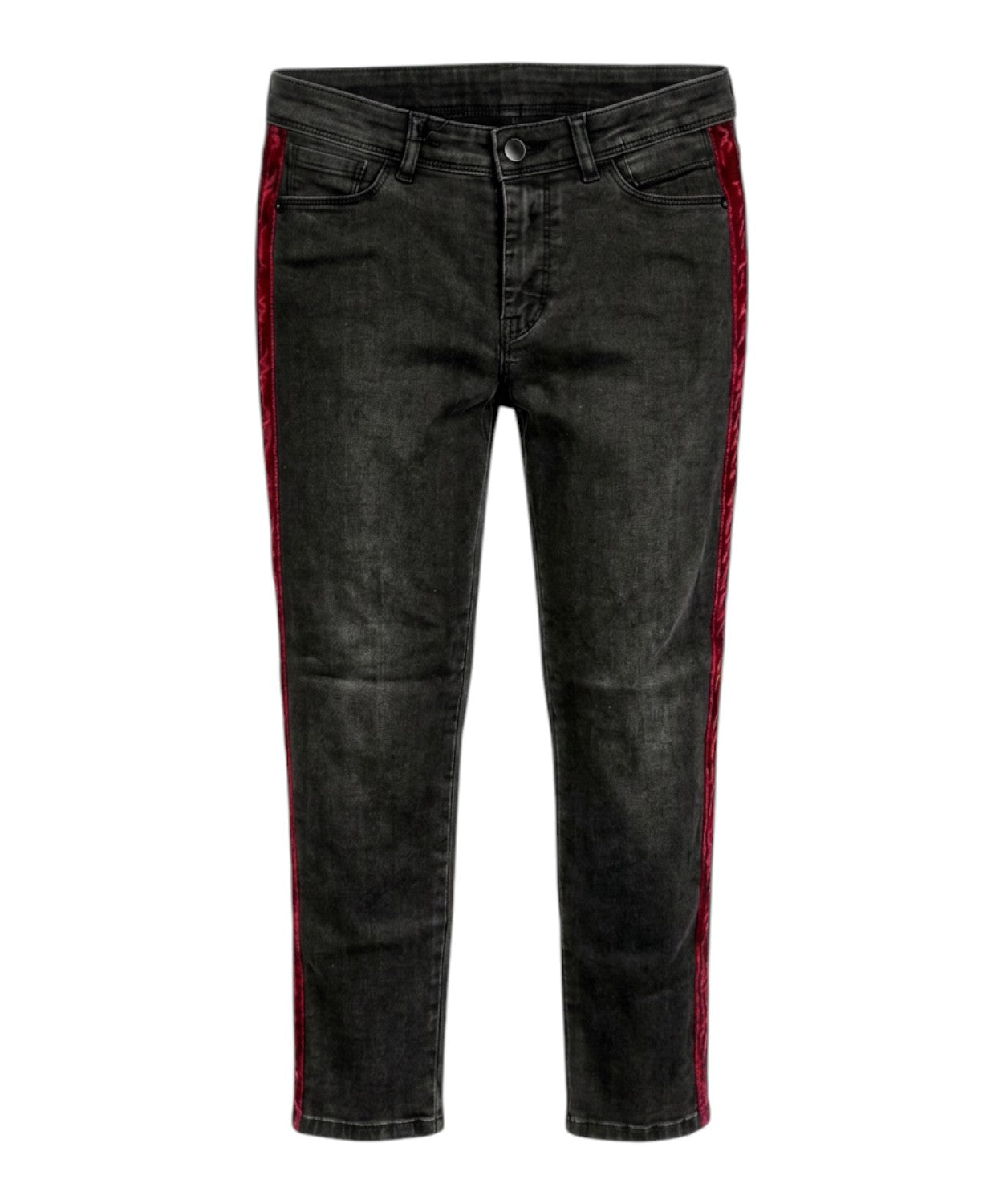 Damenjeans Rehash aus Stretch-Denim mit Seitenstreifen