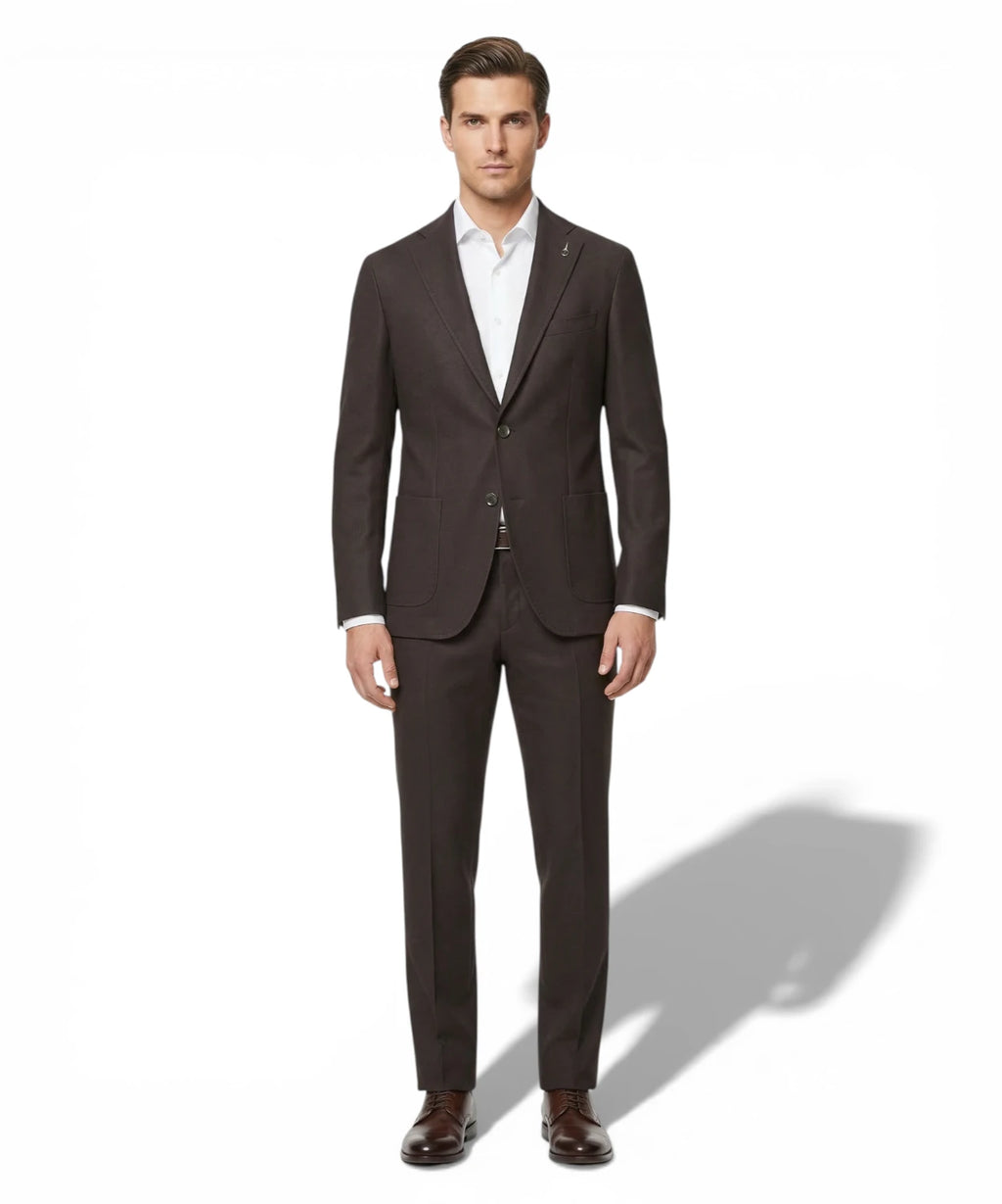 Elegant slim fit bomuldsjakke til mænd Paoloni