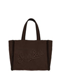 Borsa Colette in Cotone Cerato e Velluto con Tracolla