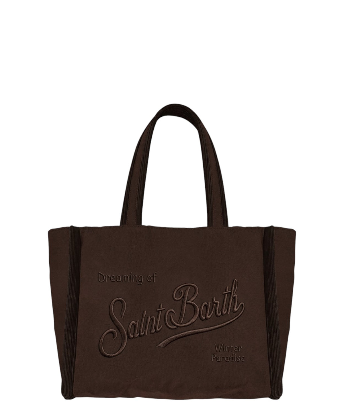 Borsa Colette in Cotone Cerato e Velluto con Tracolla