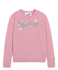 Maglione Alpaca New Queen con Scritta Strass VIZIATA