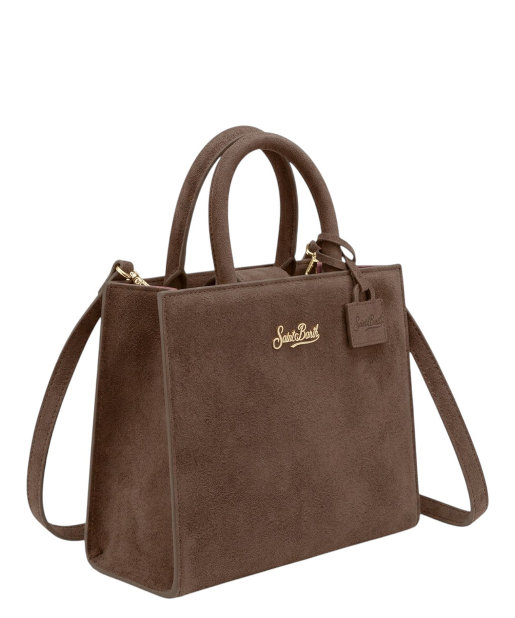 Shop Bag Midi in Suede