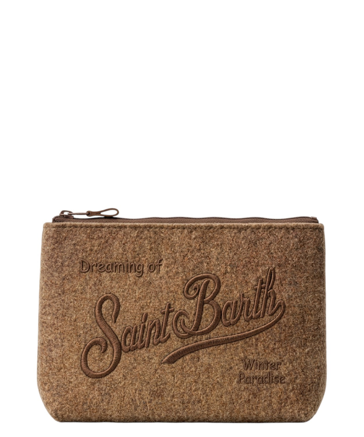 Pochette Aline in Feltro con Logo