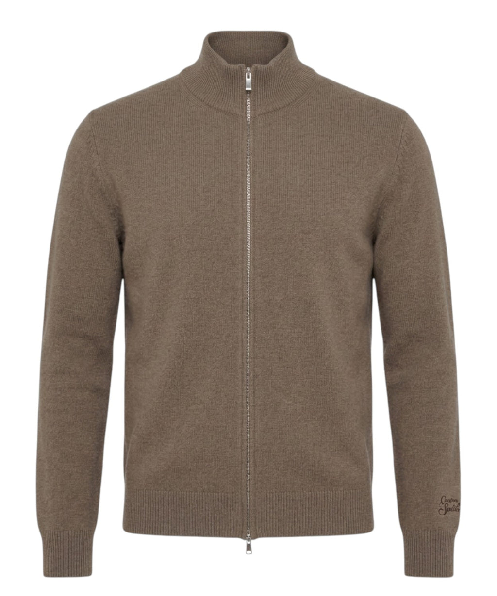 Maglione Uomo Cashmere con Zip Grant