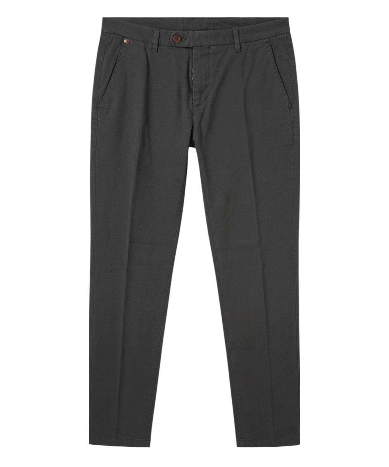 Pantaloni Uomo Regular Fit in Cotone Mano Pesca