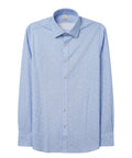 Men's Shirt Nylon Stretch Linen Effect