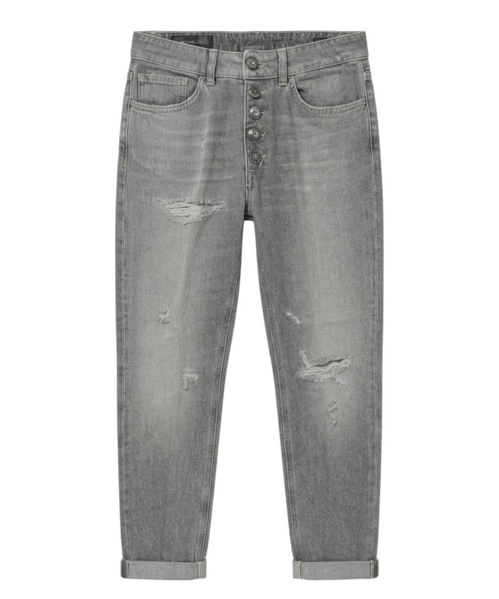 Dondup Koons Ripped Jeans in 10.5 Oz Denim