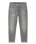 Dondup Koons Ripped Jeans in 10.5 Oz Denim