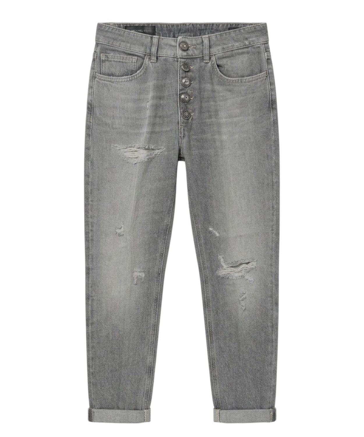 Dondup Koons jeans i 10,5 oz denim med slidte detaljer