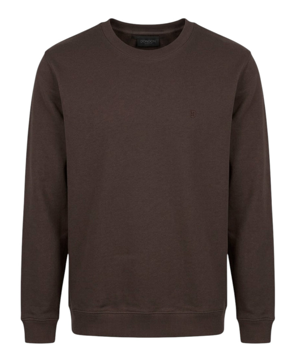 Herren-Sweatshirt Dondup Regular Fit mit gesticktem Logo