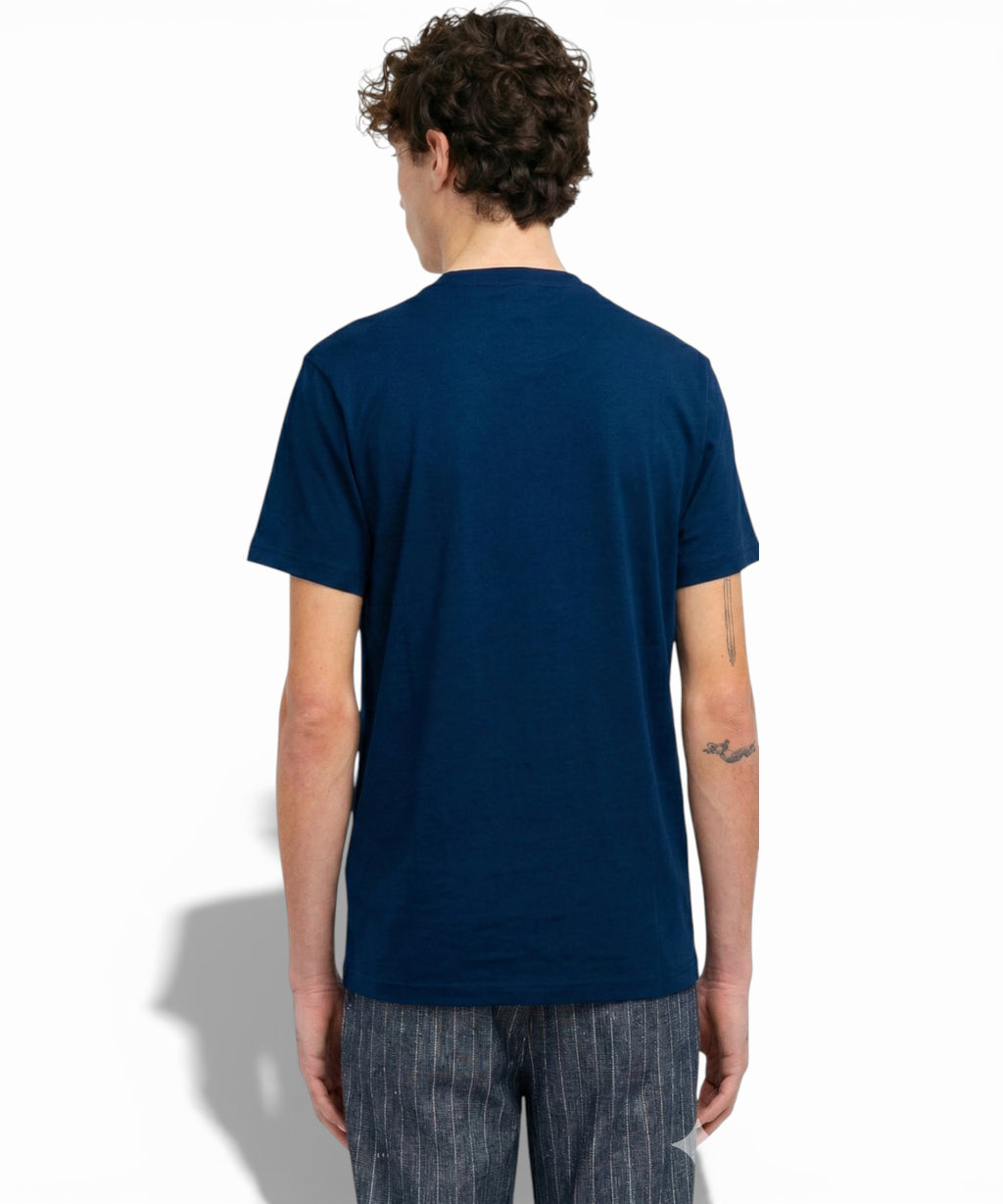 Herre T-shirt i bomuld med rund hals fra Manuel Ritz