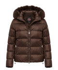 Colmar Originals donsjas met hoge kraag en imitatiebont
