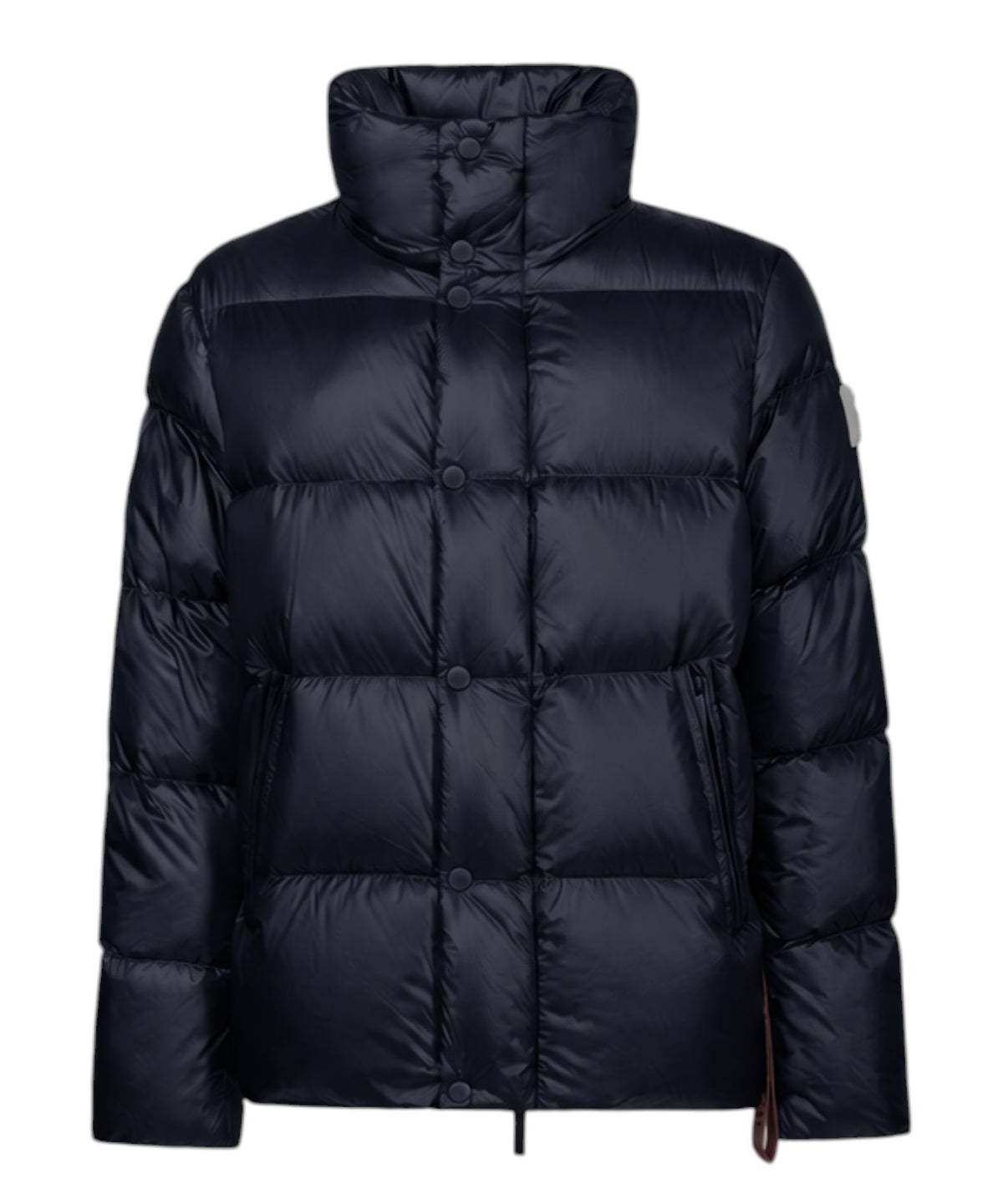 Herren-Daunenjacke After Label Chamonix aus ultraleichtem glänzendem Nylon