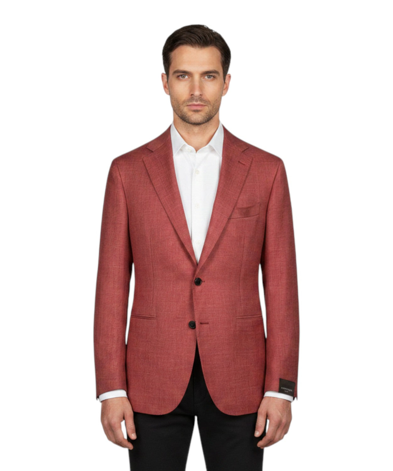 Jednoradová bunda Sartitude z hedvábí a lnu