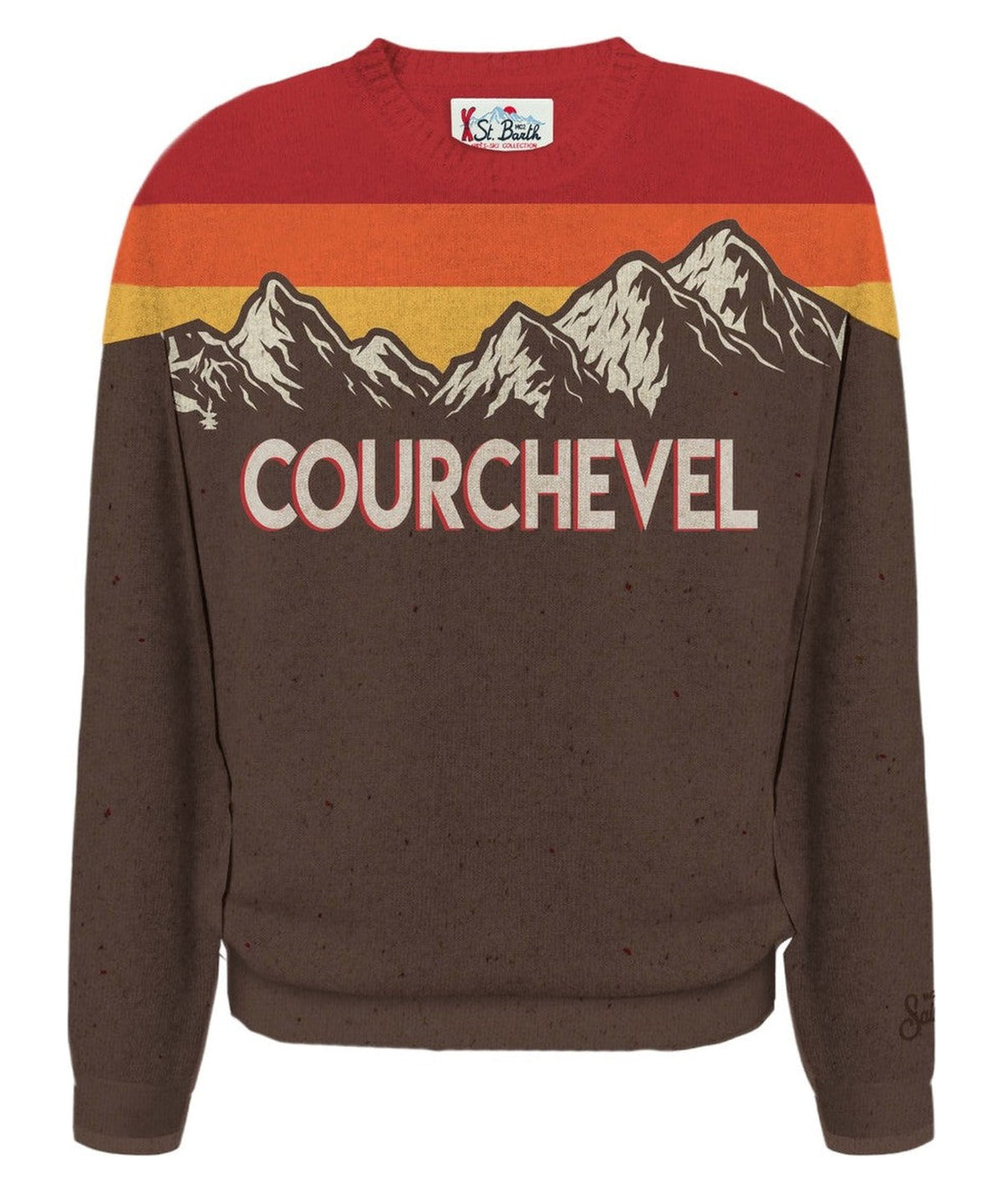 Maglione con stampa Courchevel-Mc2 Saint Barth-Maglieria-Vittorio Citro Boutique
