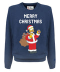Maglione uomo stampa Merry Christmas | Edizione speciale The Simpson™-Mc2 Saint Barth-Maglieria-Vittorio Citro Boutique