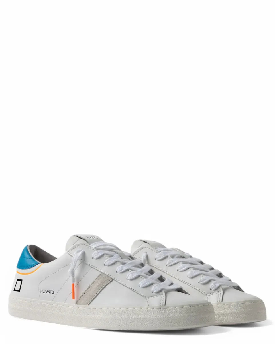 Sneakers Hill Low Vintage Calf White-Bluette-D.A.T.E.-Sneakers-Vittorio Citro Boutique