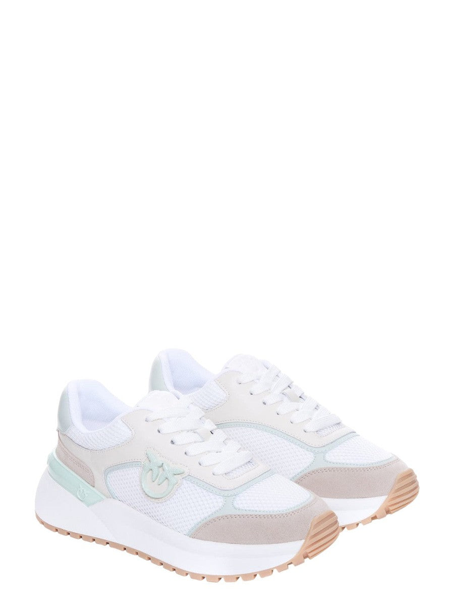 Sneakers Gem Bianche e Multicolor-Sneakers-Pinko-Vittorio Citro Boutique