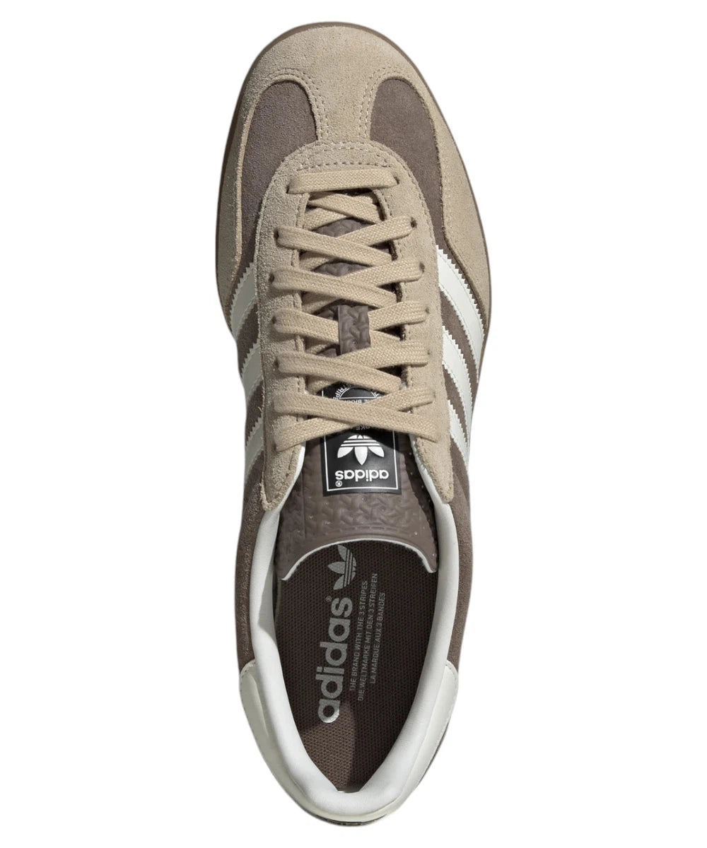 Adidas Gazelle Indoor Uomo Sneakers Vintage in Suede Marrone Vittoriocitro