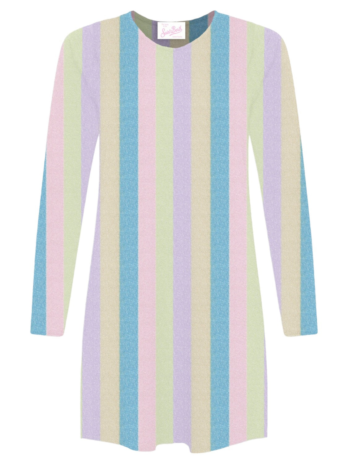 Mini abito da donna in maglia di cotone Imany-Mc2 Saint Barth-Abiti-Vittorio Citro Boutique