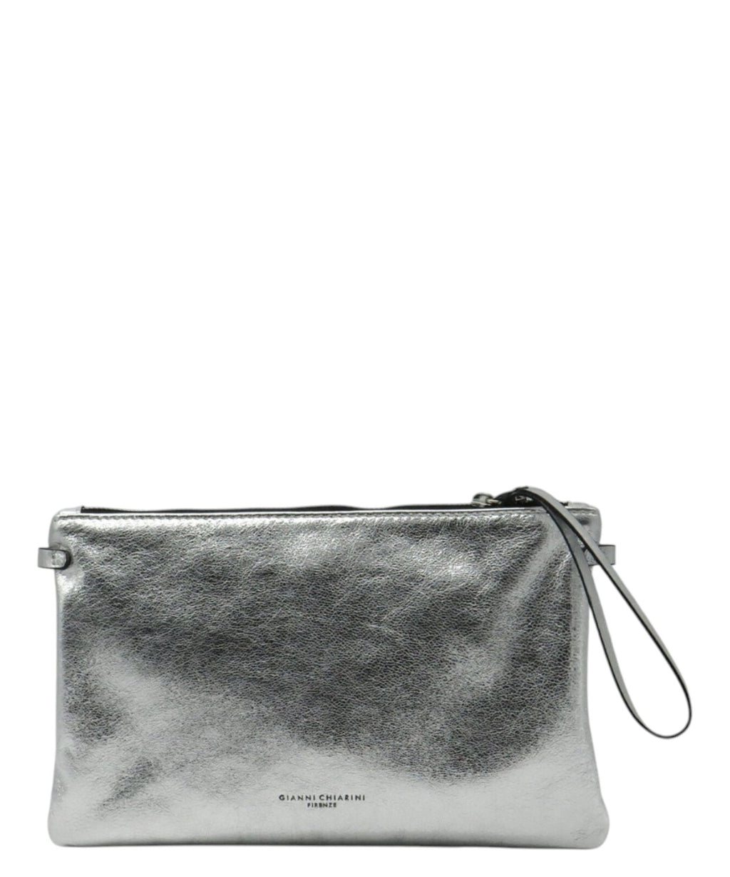 Pochette donna Gianni Chiarini Hermy in pelle laminata