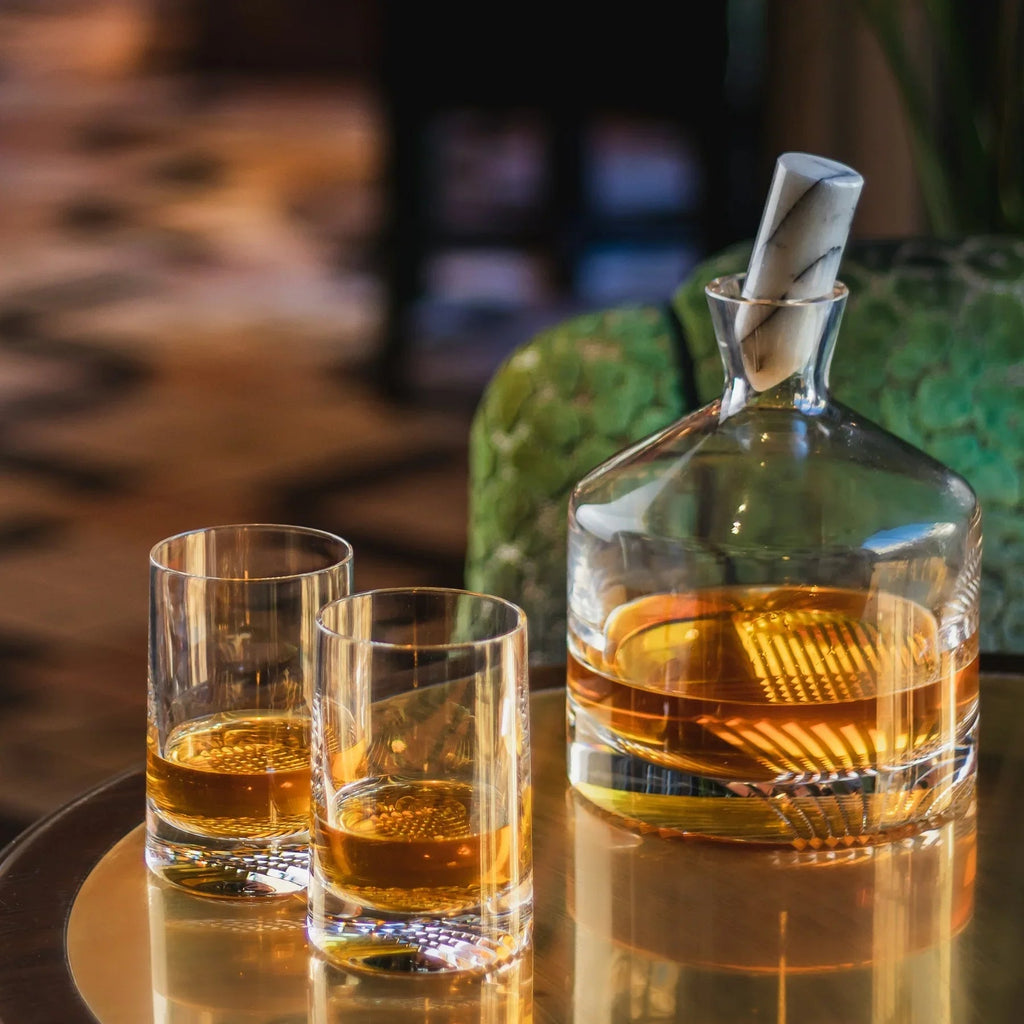 Bottiglia da whisky Alba bassa