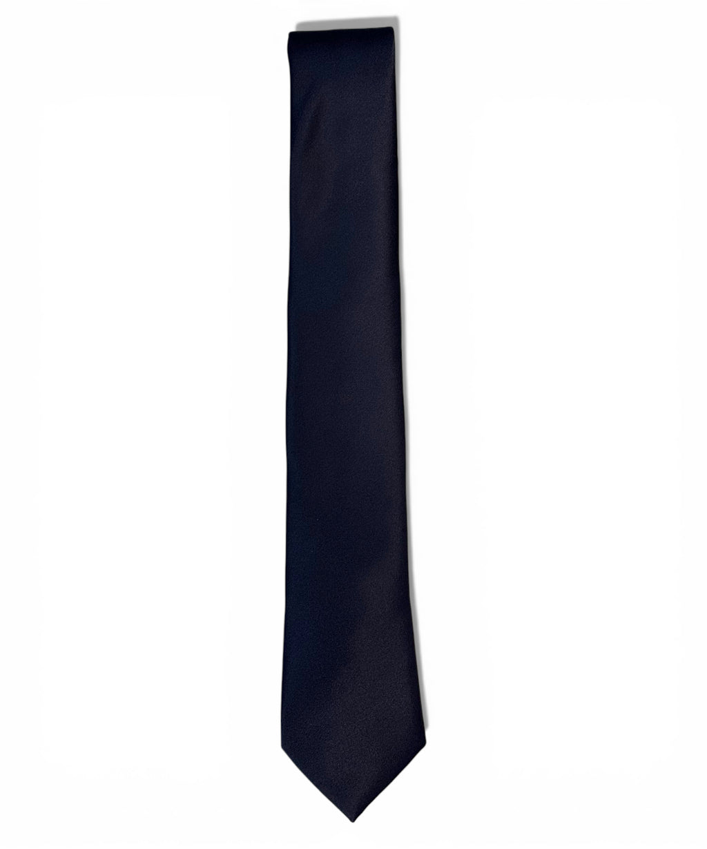 Cravatta Classica Tinta Unita Blu